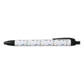 Cool Zee Symbolen Zwarte Inkt Pen (Bovenkant)