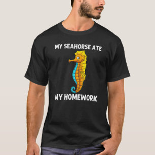 Cool Zeepaardje Voor Kinderen Jongens Oceaan Zee D T-shirt