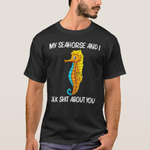 Cool Zeepaardje Voor Mannen Vrouwen Oceaan Zee Die T-shirt
