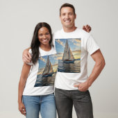 Cool zeilboot T-shirt (Unisex)