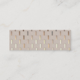 Cool Zen Patroon Stijlvol Modern Minimalistisch Mini Visitekaartje