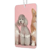 Cool zijn we niet supercool? Pet Photo Air Freshen Luchtverfrisser (Links)