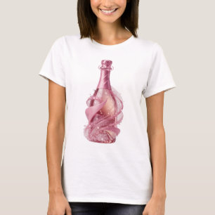 Cool Zilver CHAMPAGNE GLAMOUR Statement T-shirt