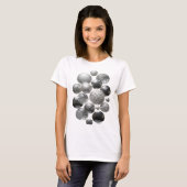 Cool Zilver EDELSTEEN SIERADEN Draagbare Kunst T-shirt (Voorkant volledig)