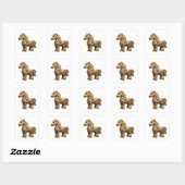 Cool Zilveren UNICORN COINS Sticker Kunst (Vel)