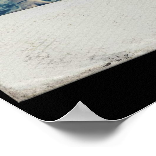 Cool Zombie Girl Poster (Hoek)