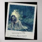 Cool Zombie Girl Poster (Voorkant)