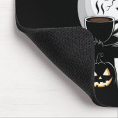 Cool Zombie Voor Koffie Halloween Grappig Muismat (Hoek)