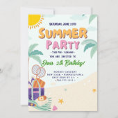 COOL zomerfeest Kaart (Voorkant)