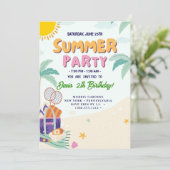 COOL zomerfeest Kaart (Staand voorkant)