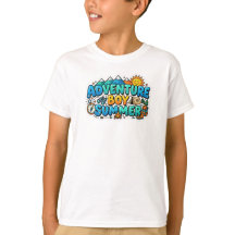 cool zomerse t-shirt ontwerp voor jongens