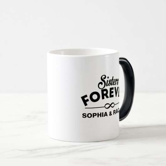 Cool - Zussen voor altijd Magische Mok (Voorkant rechts)