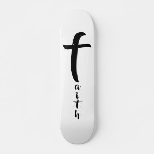 Cool zwart en wit persoonlijk skateboard