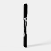 Cool zwart-wit zebra persoonlijk iPhone 15 case (Rechterkant)