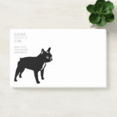 Cool Zwarte Franse Bulldog Post-it® Notes (Kantoor)