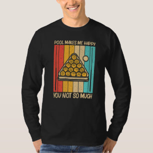 Cool Zwembad Voor Mannen Vrouwen Snooker Biljart 8 T-shirt
