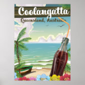 Coolangatta Australia vintage poster (Voorkant)