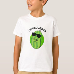 Coolcumber Funny Veggie Cucumber Pun T-shirt