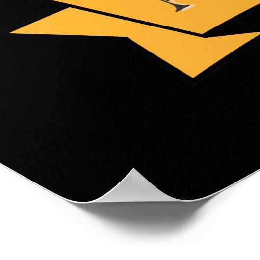 coole 10e-jaars Jubileum Poster (Hoek)