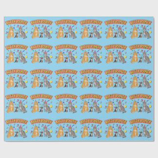 Coole 90s Kat Party 1990s Thema Kitty Cadeaupapier
