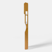 coole aangepaste muzieknoot op hout, bijtend Case-Mate iPhone case (Achterkant / Links)