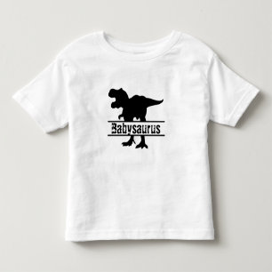 coole aanpasbare babysaurus Family Dinosaur Kinder Shirts
