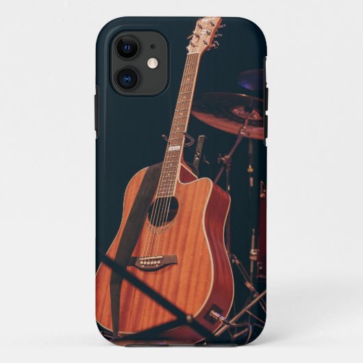 Coole akoestische gitaar Case-Mate iPhone case (Achterkant)