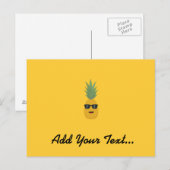 coole ananas briefkaart (Voorkant / Achterkant)