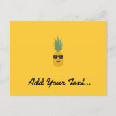 coole ananas briefkaart (Voorkant)