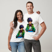 Coole Anime Jongens Kunst T-shirt (Unisex)