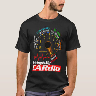 Coole Autogast Vrouw Autorijden Liefde Racen Harts T-shirt