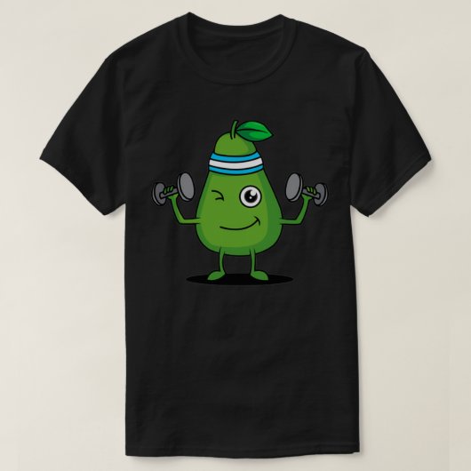 coole avocado sport plush t-shirt (Design voorkant)