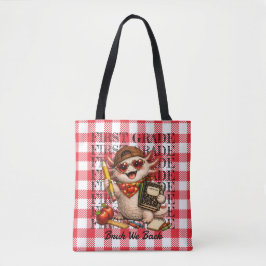 Coole Axolotl Eerste Klas Grappige Bruh We Zijn We Tote Bag
