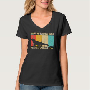 Coole Baardagaam Voor Vrouwen Moeder Reptiel Haged T-shirt