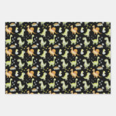 coole babyjongen dinosaur inpakpapier vel (Voorkant 3)