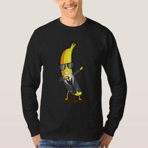 Coole banaan in pak - Dab dansende vrucht en zonne T-shirt