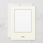 Coole bananen vakantiepas feestdagenkaart (Achterkant)