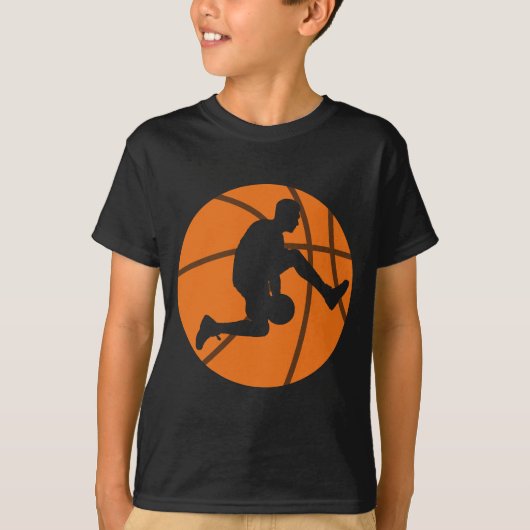 coole Basketball-liefhebbers T-Shirt (Voorkant)