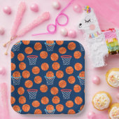 coole Basketball-wedstrijd Papieren Bordje (Feest)