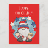 coole bbq gnome Happy April Feestdagenkaart (Voorkant)