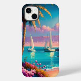 coole Beach-zeilbootliefhebbers Case-Mate iPhone 14 Plus Hoesje