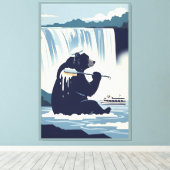 Coole Beer Canvas Afdruk (Insitu (Houten vloer))
