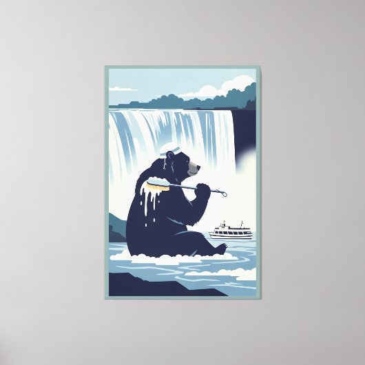 Coole Beer Canvas Afdruk (Voorkant)