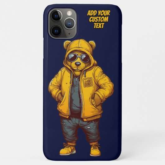 Coole Beer Mopshond Modeus Case-Mate iPhone Case (Achterkant)