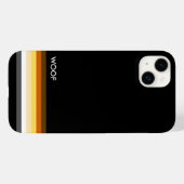 Coole Beer Proudheidsvlag woof Case-Mate iPhone Case (Achterkant (horizontaal))
