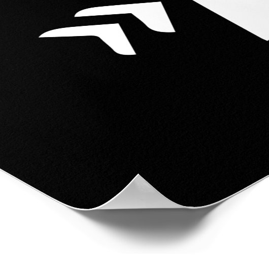 coole beste vader ooit woordkunst Poster (Hoek)