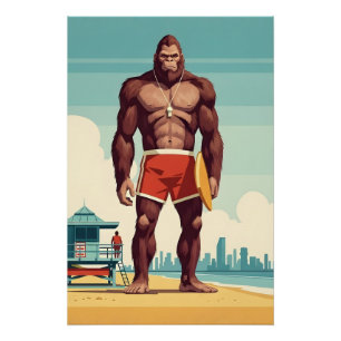 Coole Bigfoot Perfect Poster