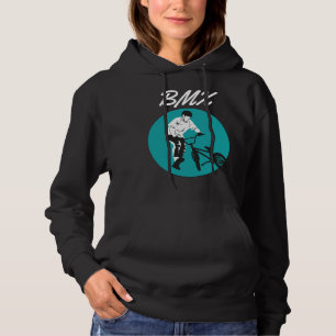 Coole Biker Retro BMX Stijl Hoodie