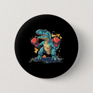 Coole Bokshandschoenen Met Dinosaurussen  Ronde Button 5,7 Cm