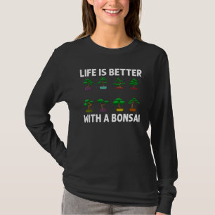Coole Bonsai Boom Voor Mannen Vrouwen Plant Vrouw T-shirt